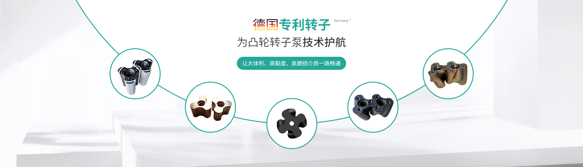 德国专利转子为凸轮转子泵技术护航